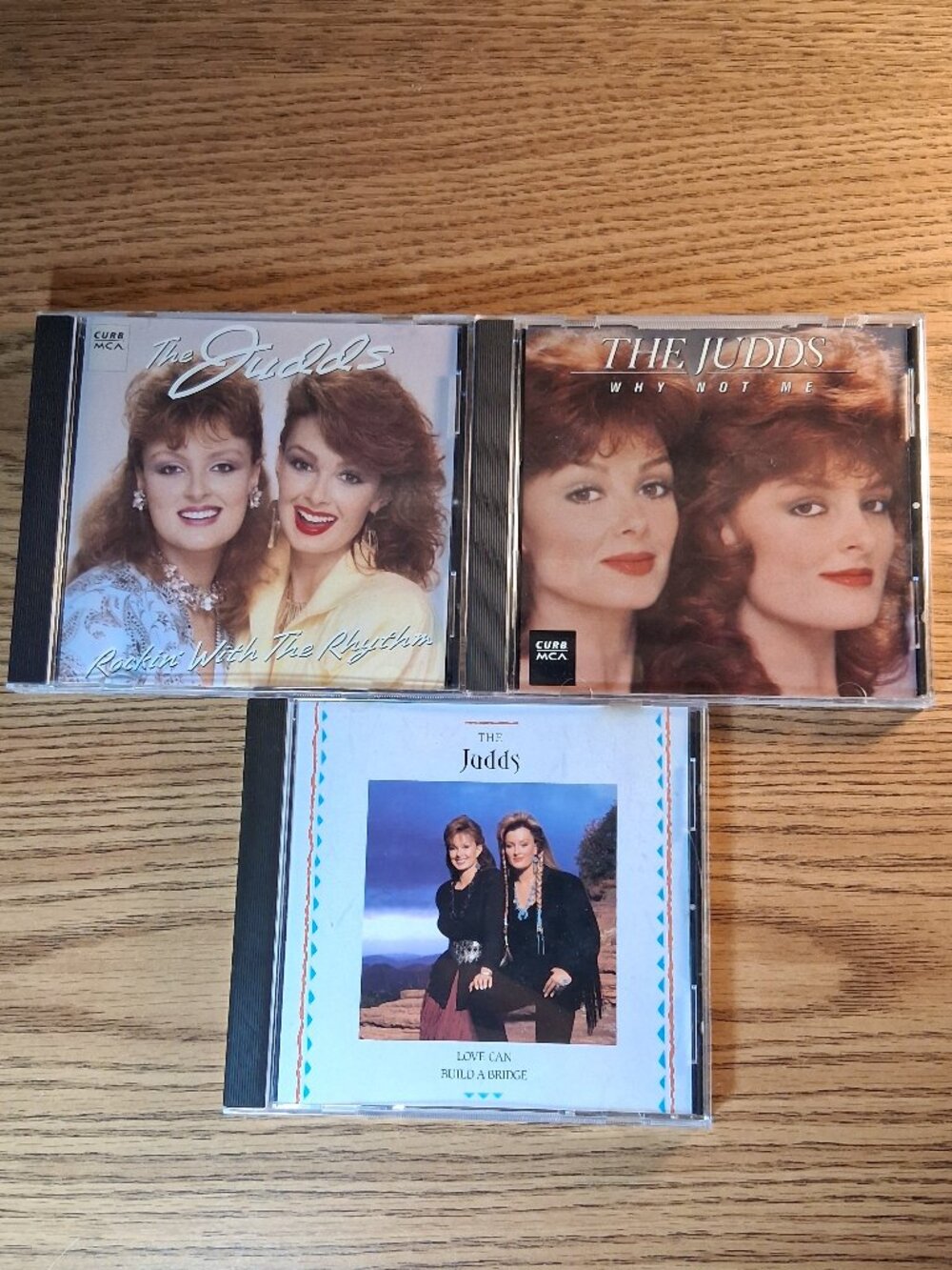 The JUDDS 3 Country CD - Rockin' with Rhythm Why Not Me Love Can Build A Bridge